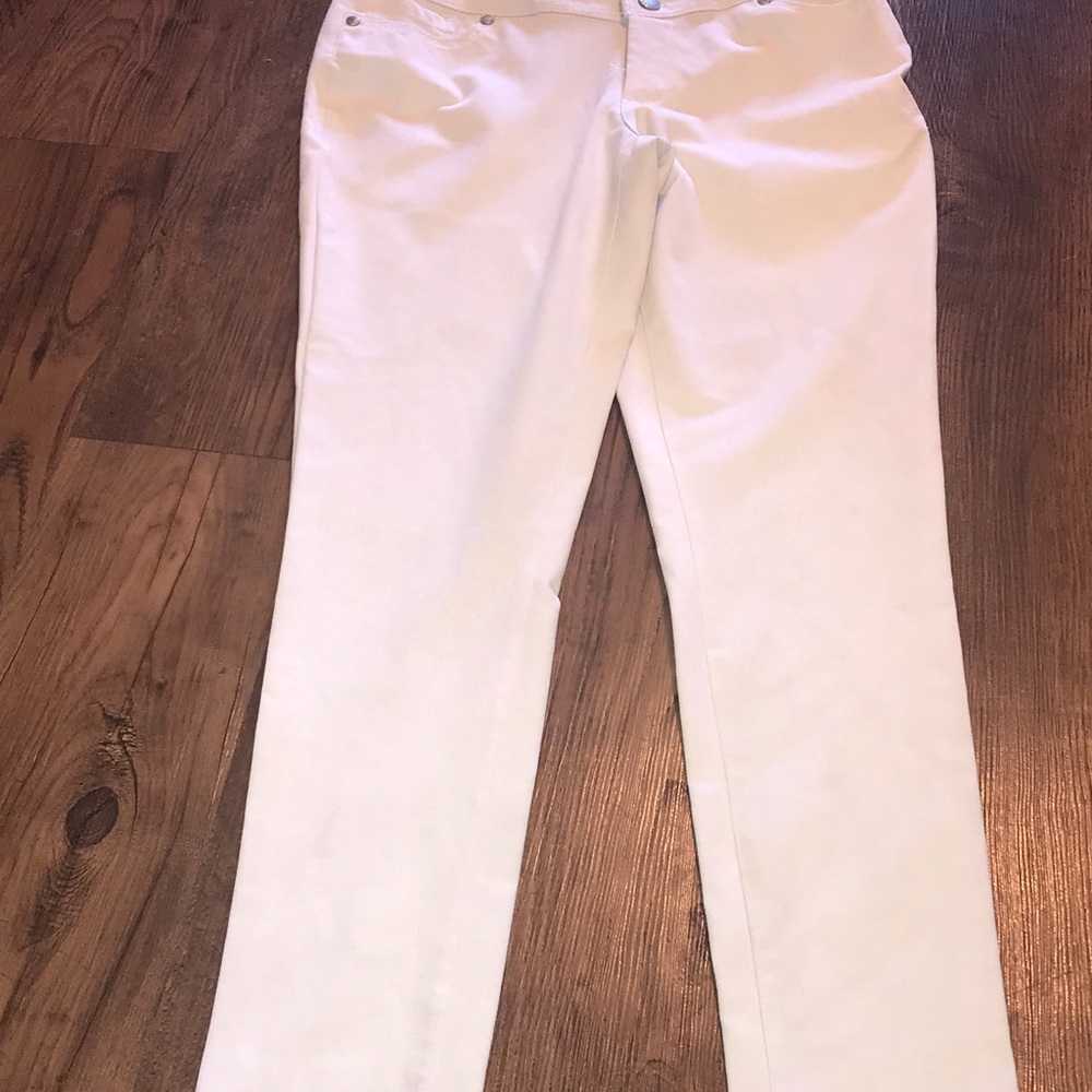 Awesome Karl Lagerfeld jeans Women's White Stretch Jeans size 6